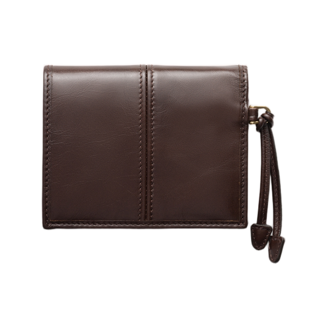 프라다 스몰 레더 월렛 다크 브라운(Prada Small Leather Wallet Dark Brown) - 2