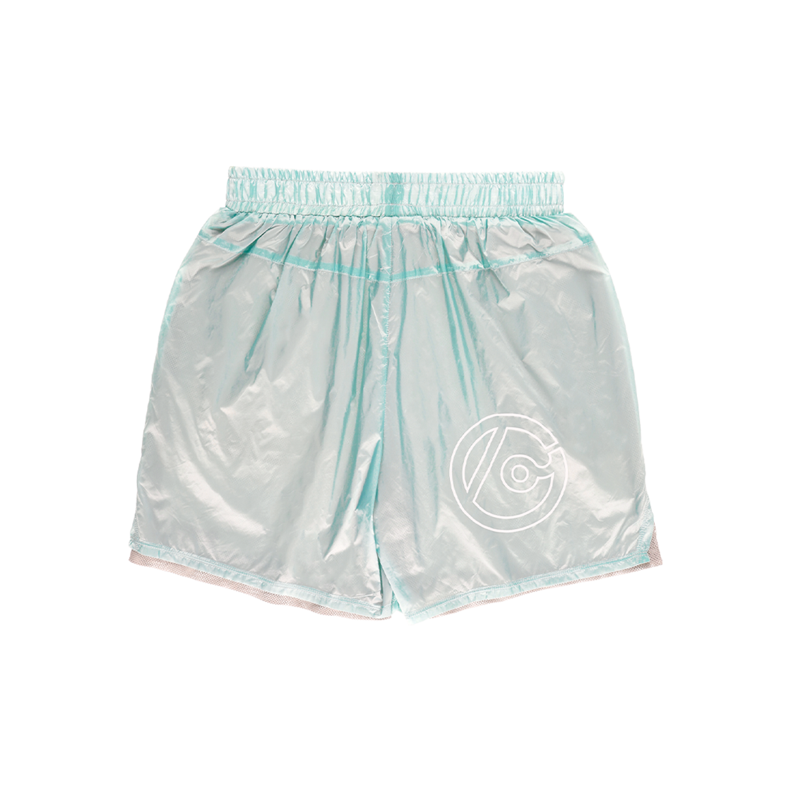 더왈드 오파크 메쉬 레이어드 쇼트 팬츠 민트(THE WARLD Opaque Mesh Layered Short Pants Mint) - 2