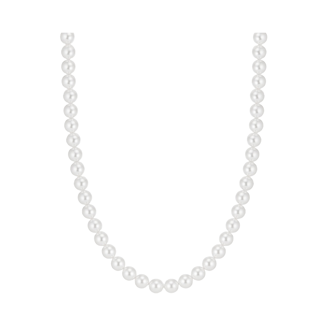 (W) 메트로시티 페를라 스털링 실버 옐로우 네클리스 화이트((W) Metrocity Perla Sterling Silver Yellow Necklace White)