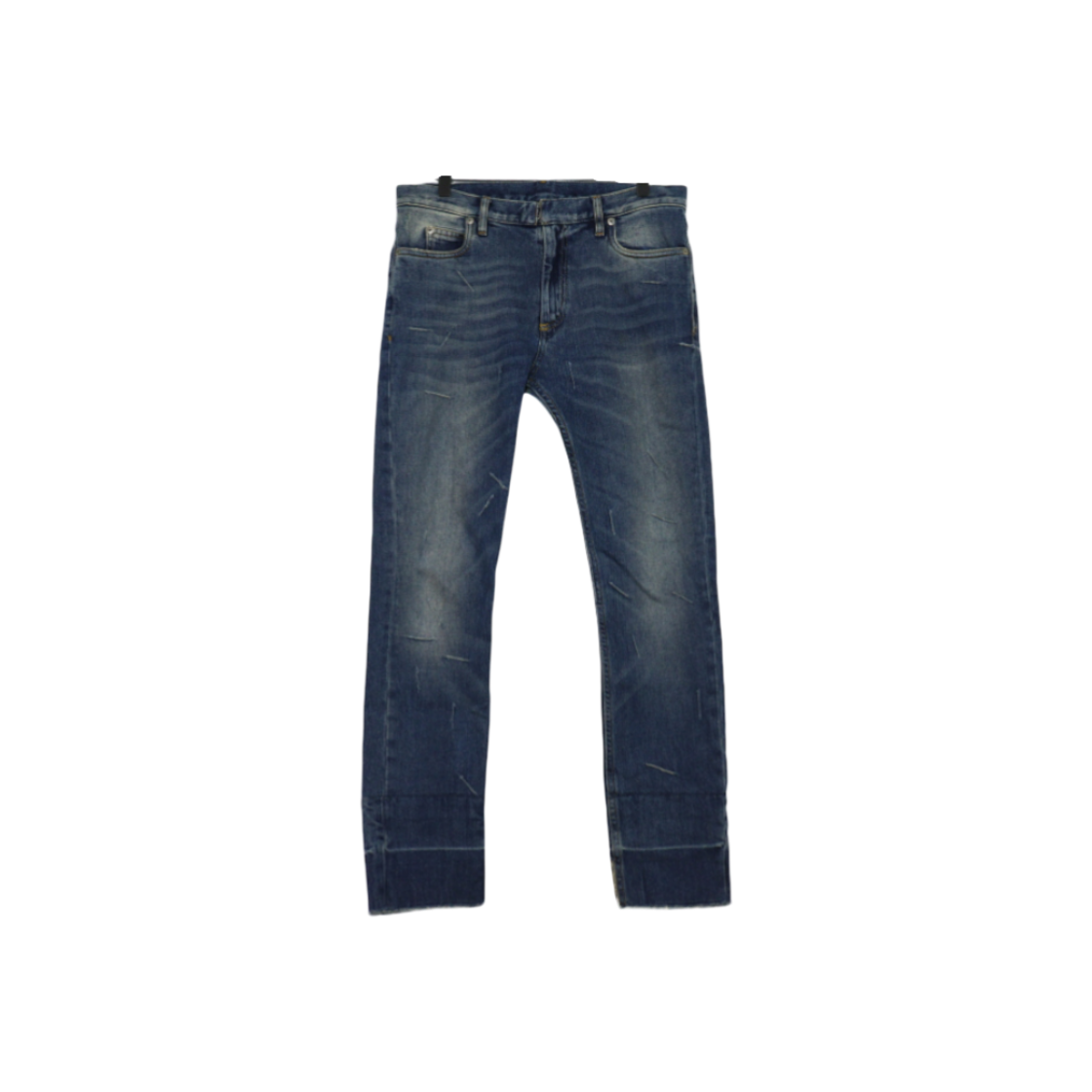 메종 마르지엘라 S30LA0104 코튼 진청 스트레이츠 팬츠 남성 청바지aa59739(Maison Margiela S30LA0104 Men's Dark Blue Straight Jeans)