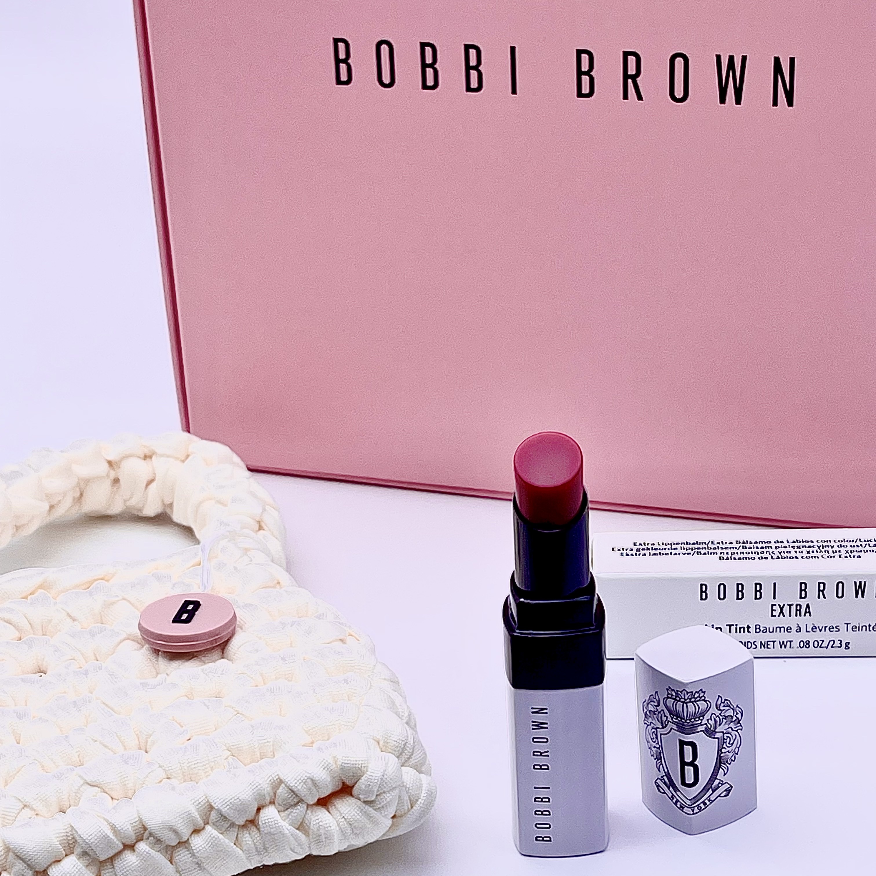 Bobbi Brown Extra Lip Tint Balm Bare Tangerine 착용 스타일 - 3