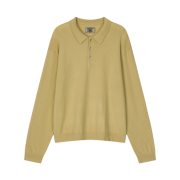 Noun Essential Collar Knit Mustard