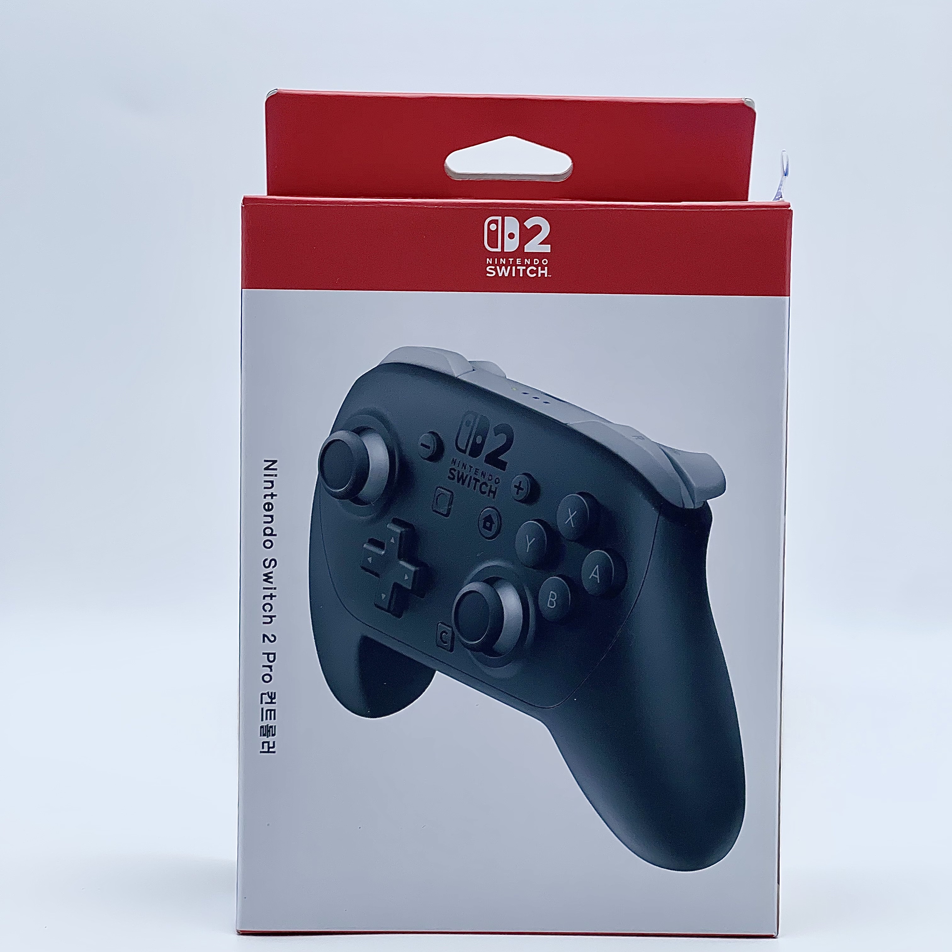 Nintendo Switch 2 Pro Controller Black 착용 스타일 - 2