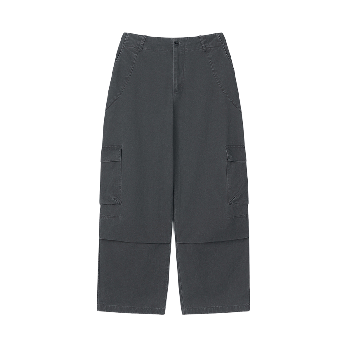 26WCPCL Noun Washed Cargo Pants Charcoal