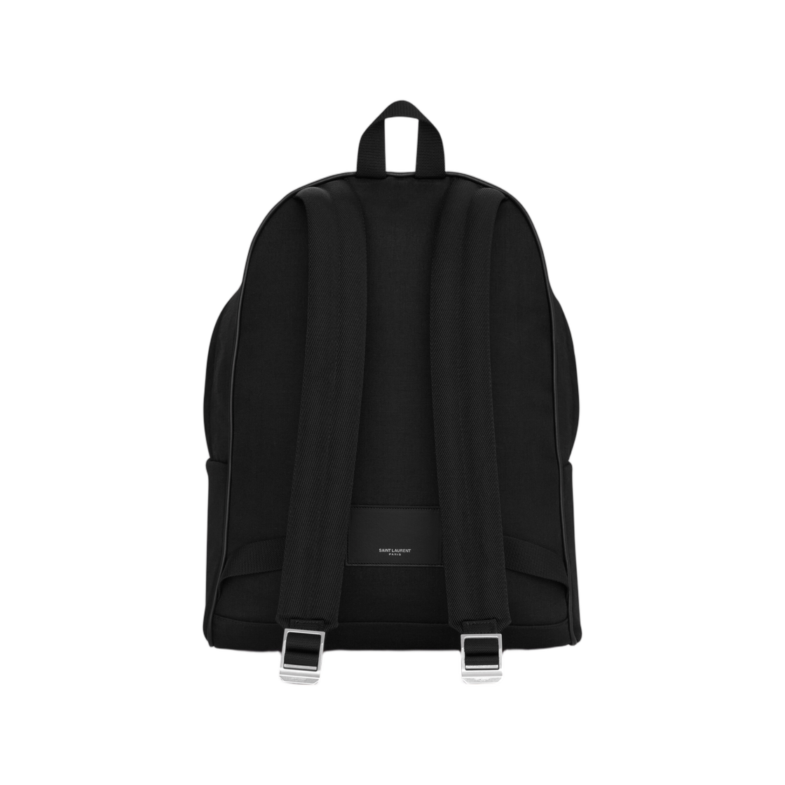 생로랑 시티 백팩 캔버스 나일론 앤 레더 블랙(Saint Laurent City Backpack in Canvas Nylon and Leather Black) - 2