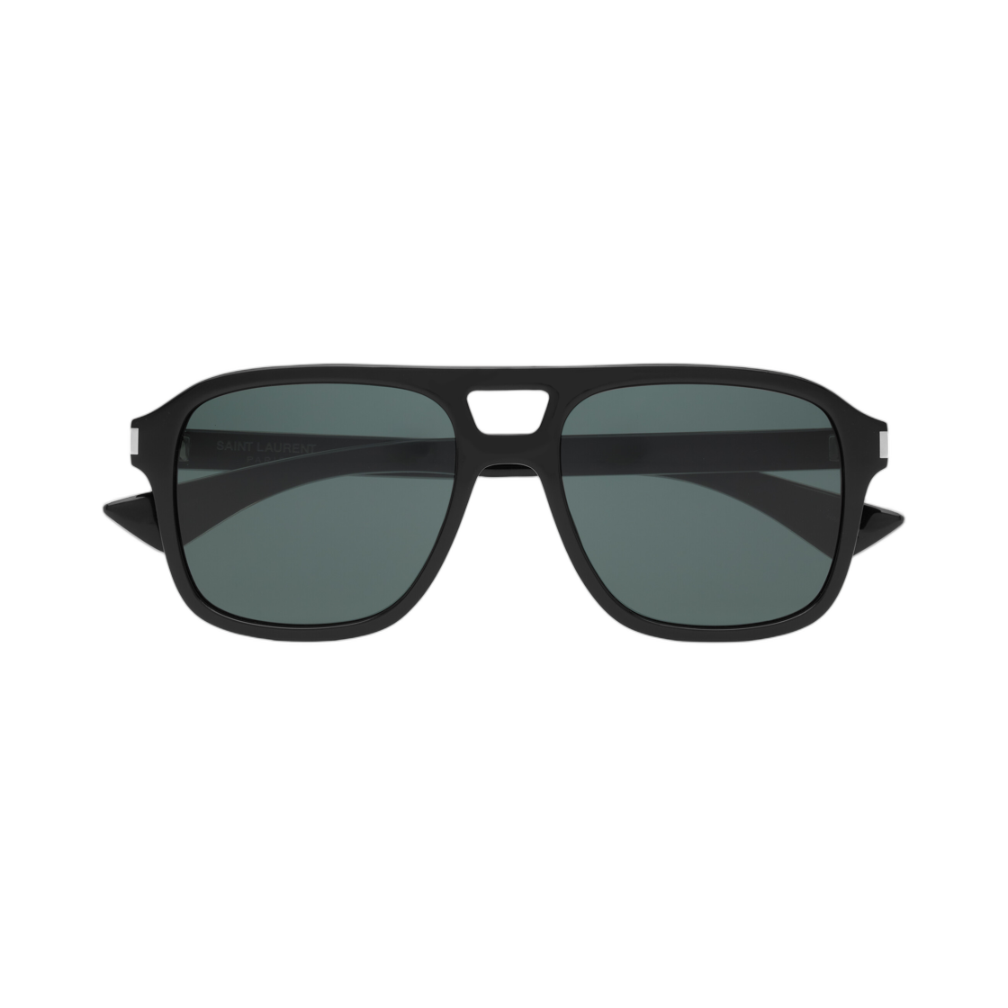 862875-Y9967-1033 Saint Laurent SL 881 Black Crystal and Silver