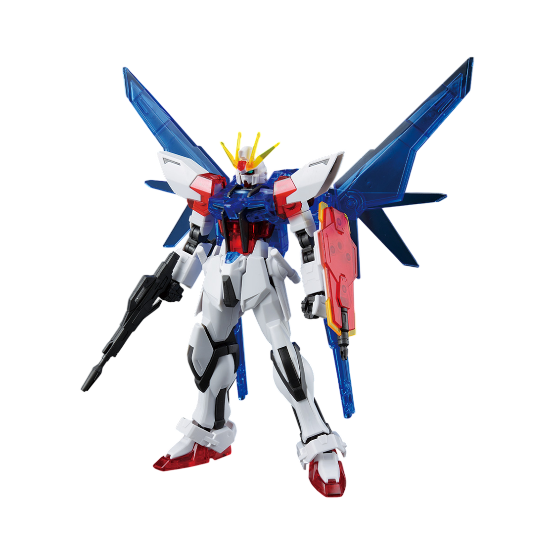 반다이 제일복권 기동전사 건담 건프라 2023 E상 하이 그레이드 1/144 빌드 스트라이크 건담 솔리드 클리어(Bandai Ichiban Kuji Mobile Suit Gundam Gunpla 2023 E Prize HIGH GRADE 1/144 Build Strike Gundam Solid Clear)