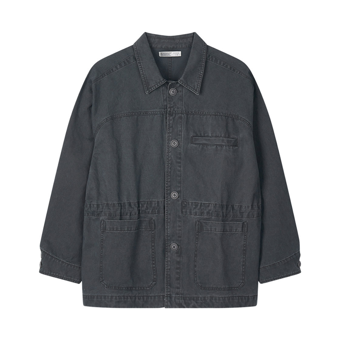노운 페이디드 초어 자켓 차콜(Noun Faded Chore Jacket Charcoal)