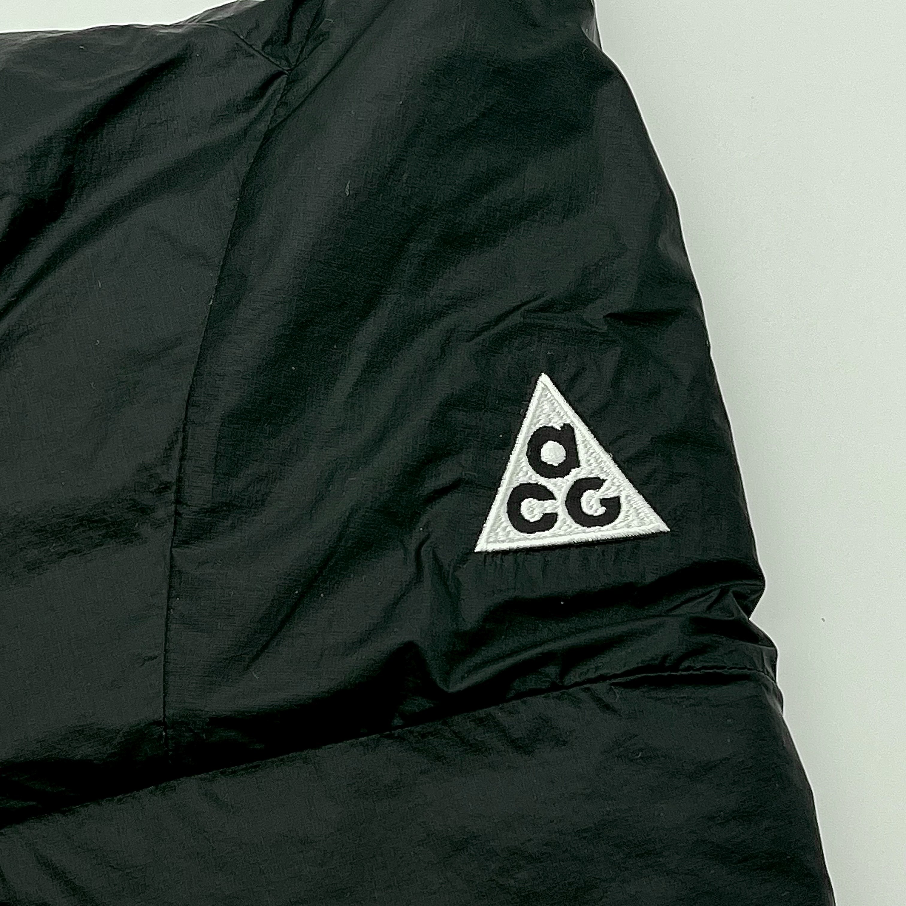 Nike ACG Cinder Cone Windproof Jacket Black Anthracite - Asia 착용 스타일 - 3