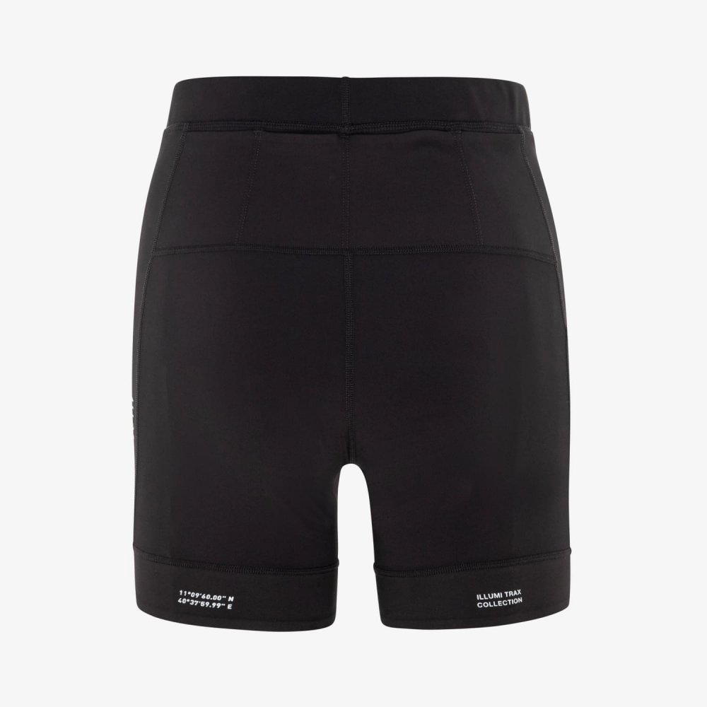 아틀라스 콜렉티프 일루미 트랙스 여성 러닝 하프 타이즈 블랙(Atlas COLLECTIF Illumi Trax WMNS Running Half Tights Black) - 2