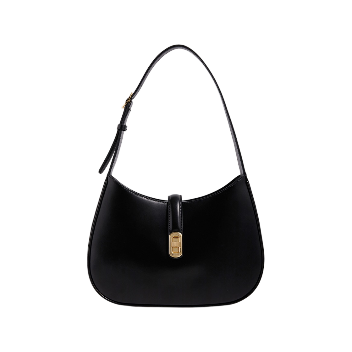 메트로시티 빅토리아 누오바 숄더백 미디움 블랙(Metrocity Victoria Nuova Shoulder Bag Medium Black) - 1