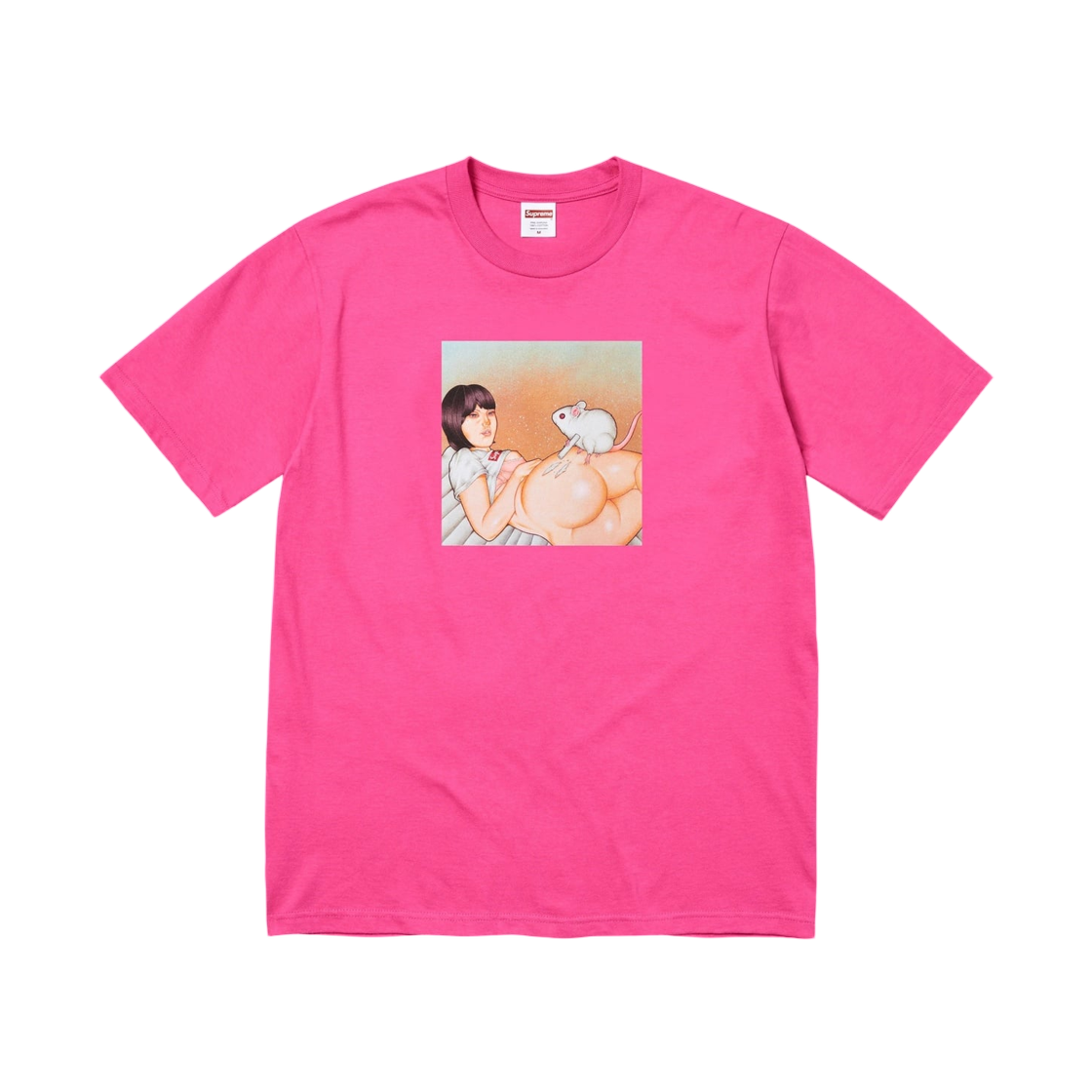 - Supreme Mouse T-Shirt Fuchsia - 25SS