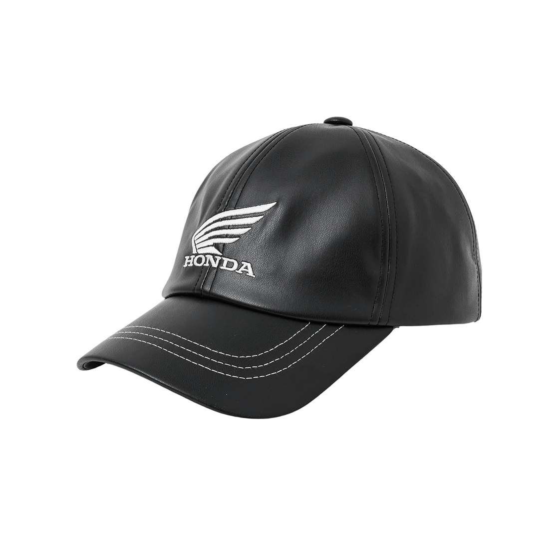 HGX2CA311ABK Honda Engineered Leather Ball Cap Black