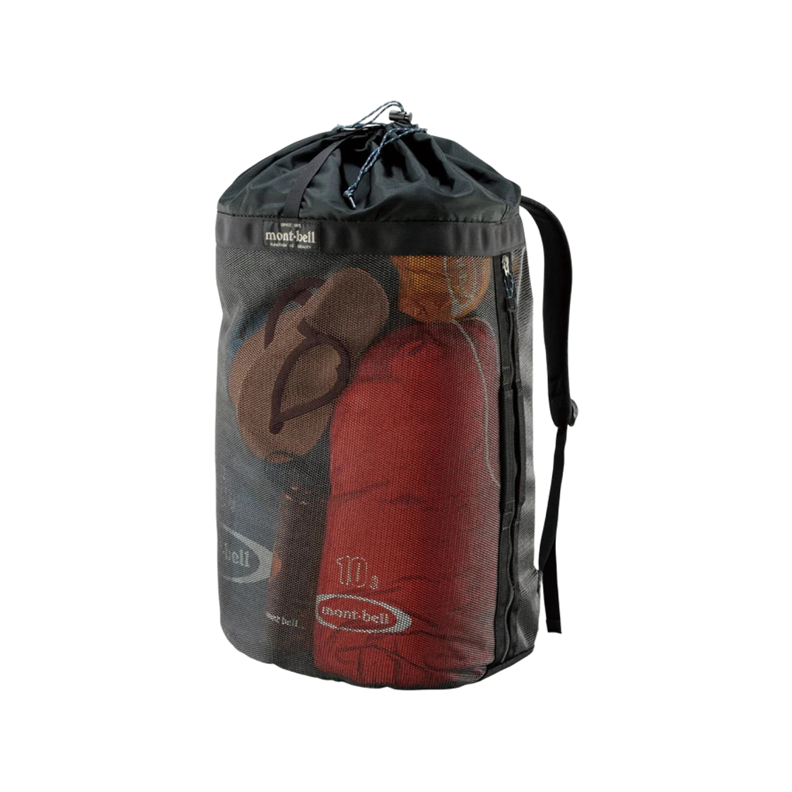 1123323 Montbell Mesh Gear Pack 50 Black