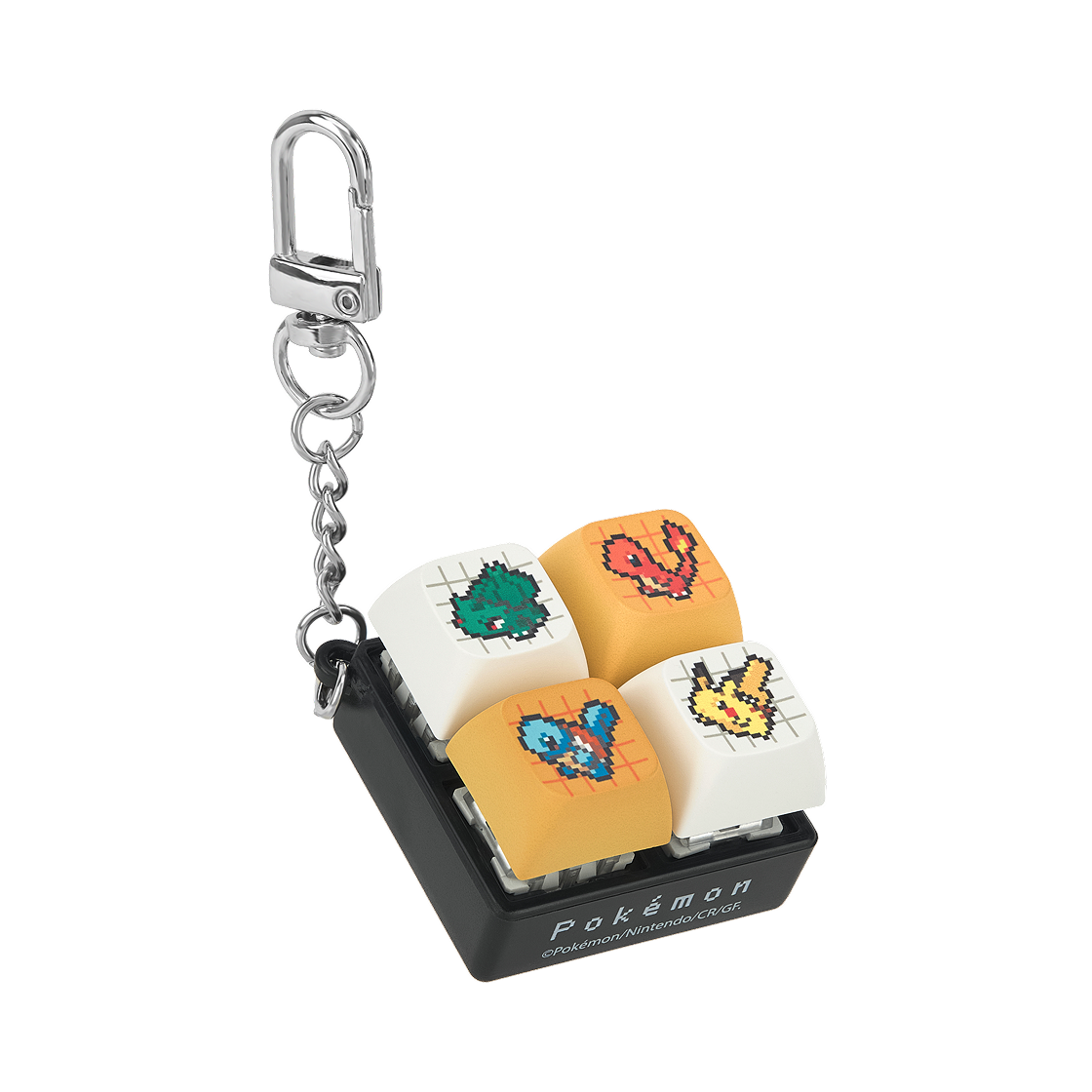 포켓몬 x 씨유 키캡 키링 포켓몬(Pokemon x CU Keycap Keychain Pokemon)