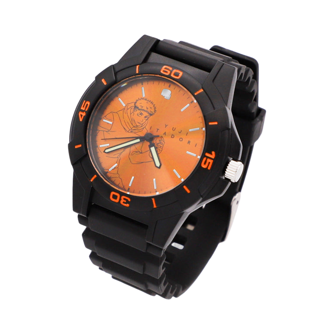 - Jujutsu Kaisen Universal Studios Japan Itadori Yuji Watch Orange Black