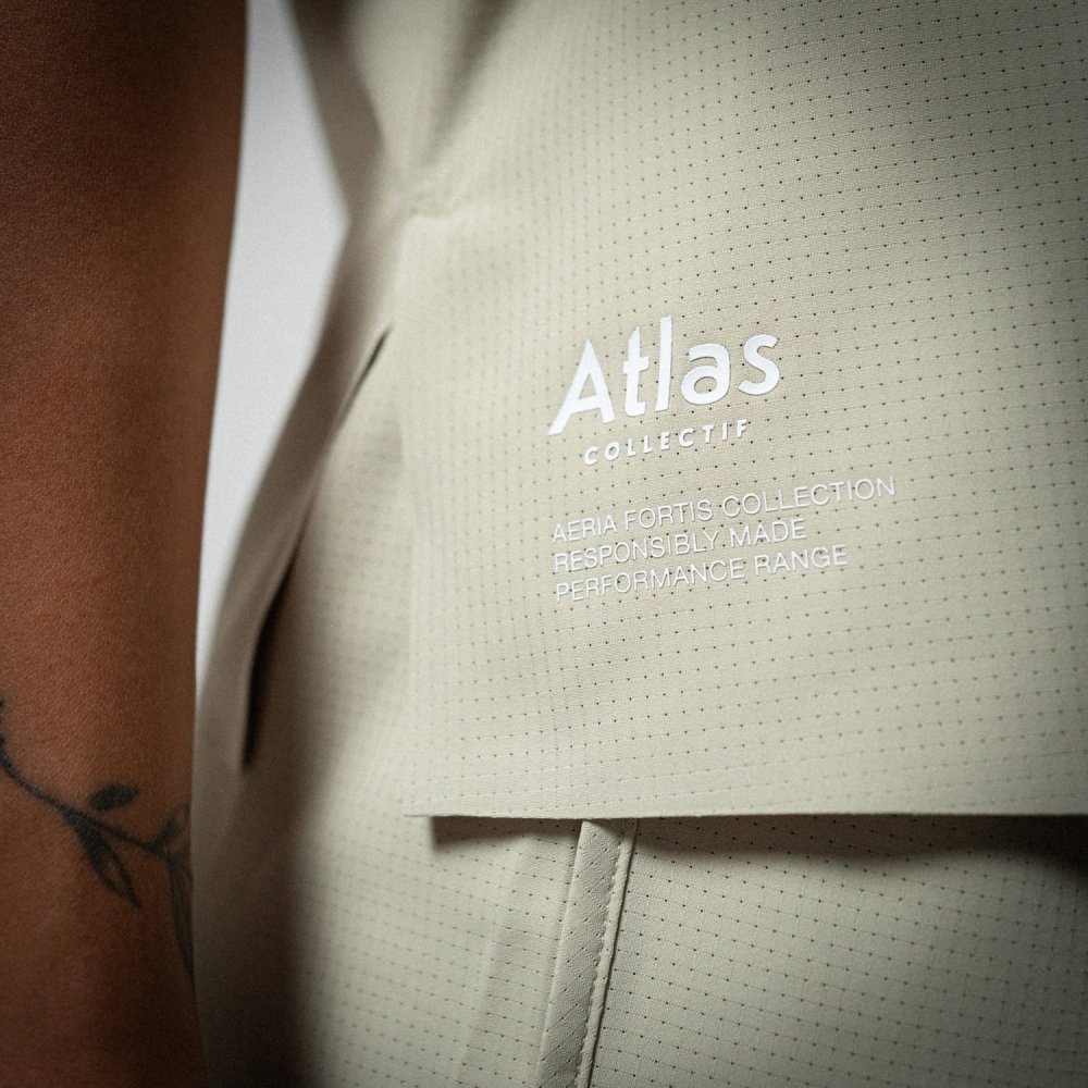 아틀라스 콜렉티프 에리아 포티스 여성 레이스 싱글렛 베이지(Atlas COLLECTIF Aeria Fortis WMNS Race Singlet Beige) - 5