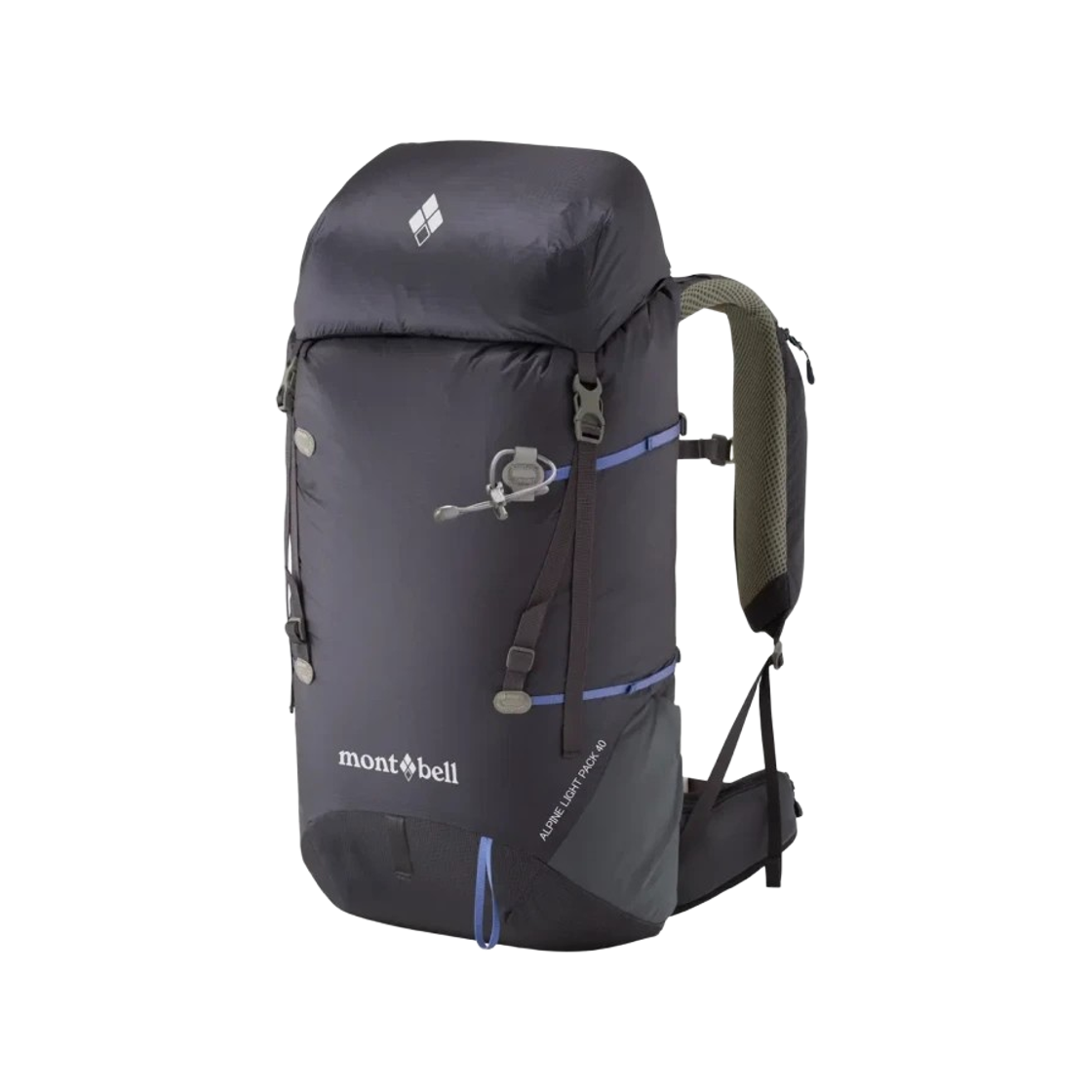 1133290 Montbell Alpine Light Pack 40 Graphite Blue
