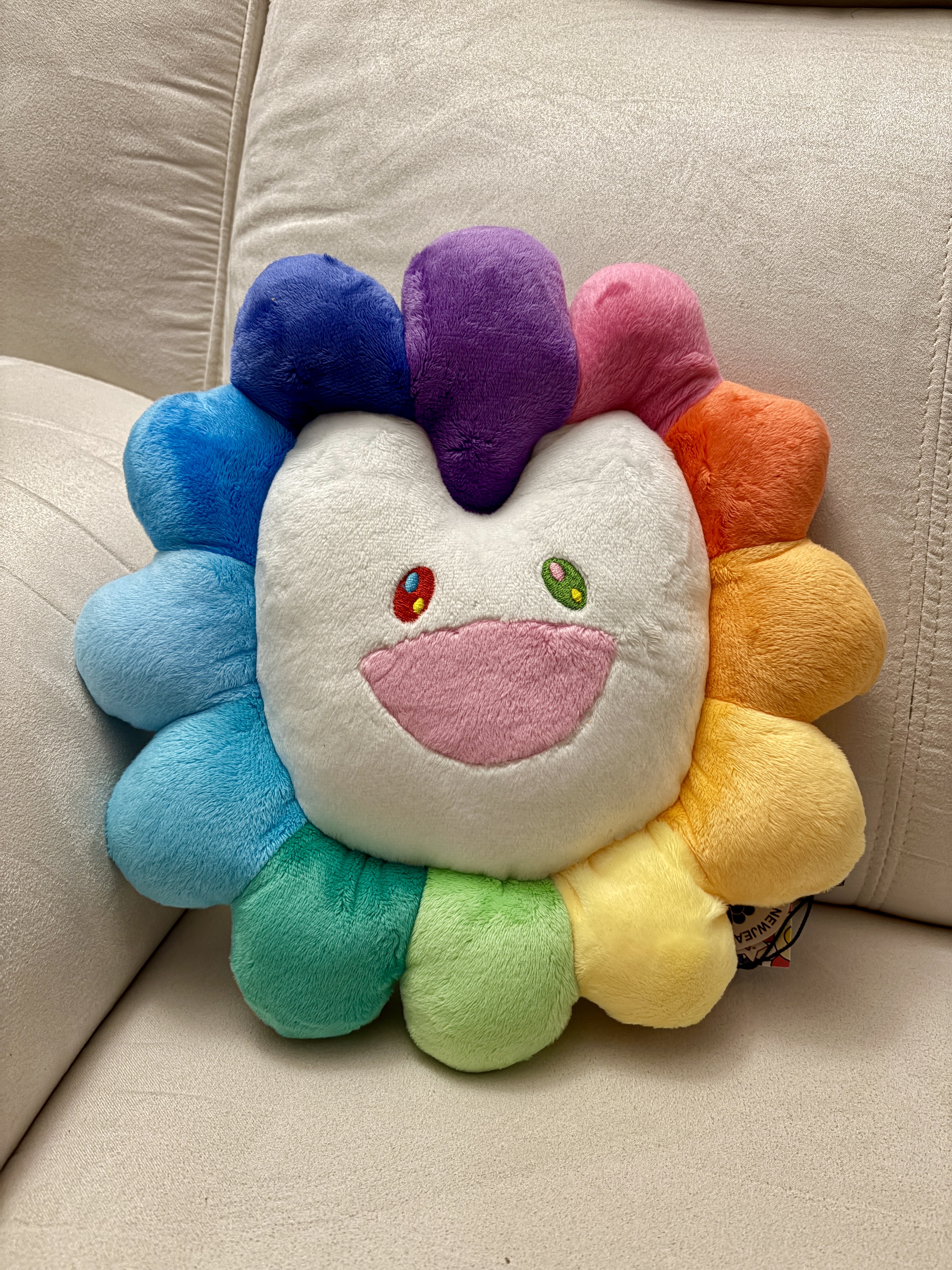 NewJeans x Murakami Cushion 30cm 착용 스타일