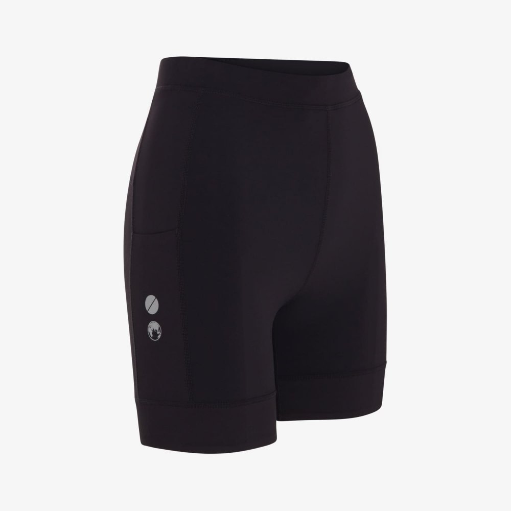 아틀라스 콜렉티프 일루미 트랙스 여성 러닝 하프 타이즈 블랙(Atlas COLLECTIF Illumi Trax WMNS Running Half Tights Black) - 3