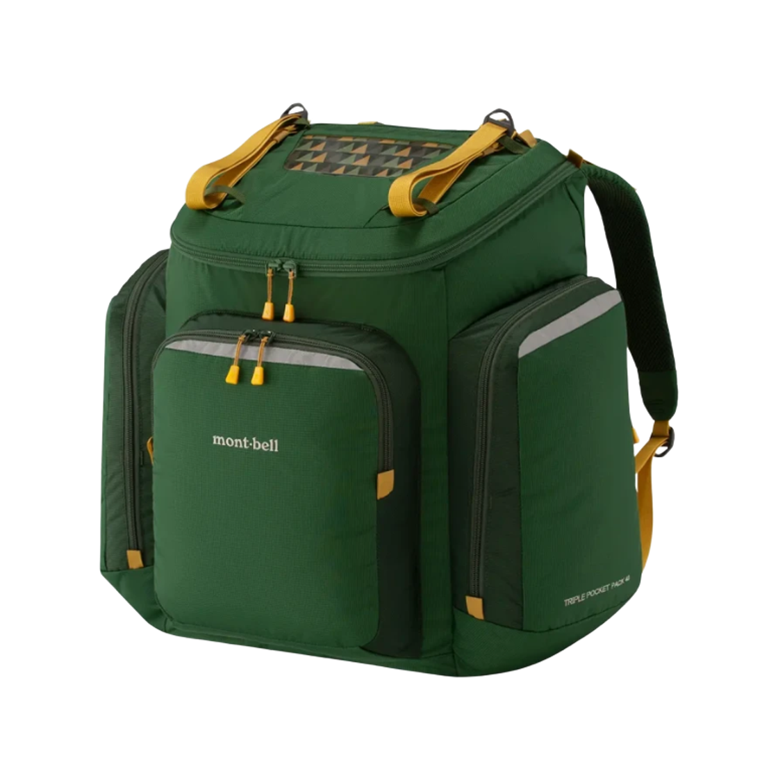 1133312 Montbell Triple Pocket Pack 40 Dark Green
