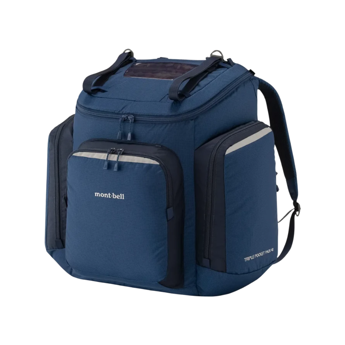 1133312 Montbell Triple Pocket Pack 40 Indigo