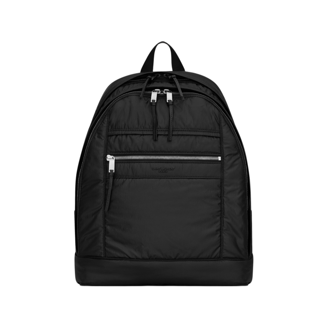 821007-FAEY9-1000 Saint Laurent City Backpack in Nylon Black