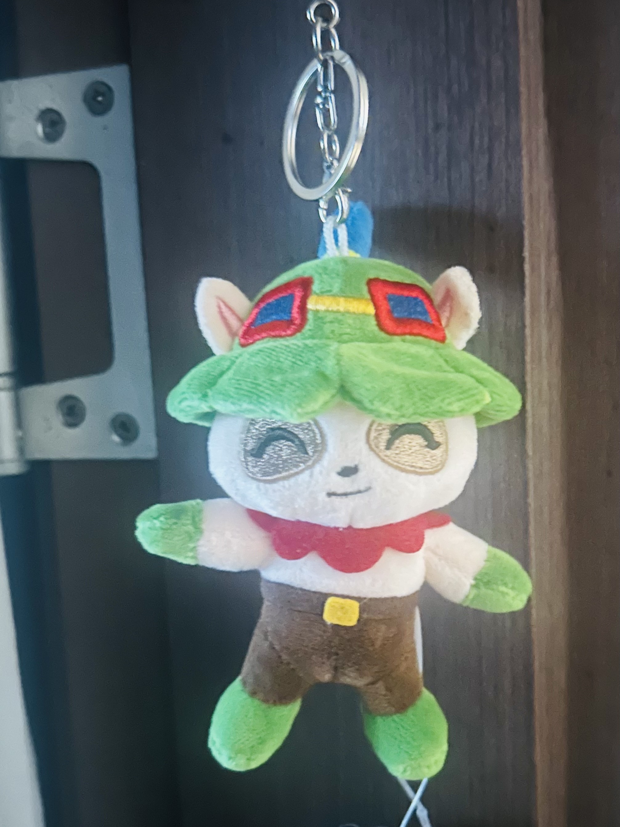 Dream C&C League Of Legends Teemo Keyring 10cm 착용 스타일