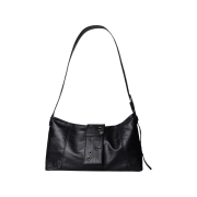 Riomeu Eyelet Shoulder Bag Black