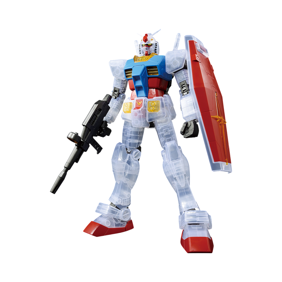 반다이 제일복권 기동전사 건담 건프라 2021 라스트원상 메가 사이즈 모델 1/48 RX782 건담 솔리드 클리어 리버스(Bandai Ichiban Kuji Mobile Suit Gundam Gunpla 2021 Last One Prize Mega Size Model 1/48 RX782 Gundam Solid Clear Reverse)