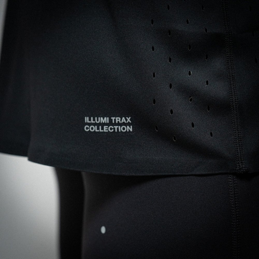 아틀라스 콜렉티프 일루미 트랙스 남성 러닝 싱글렛 블랙(Atlas COLLECTIF Illumi Trax MENS Running Singlet Black) - 5
