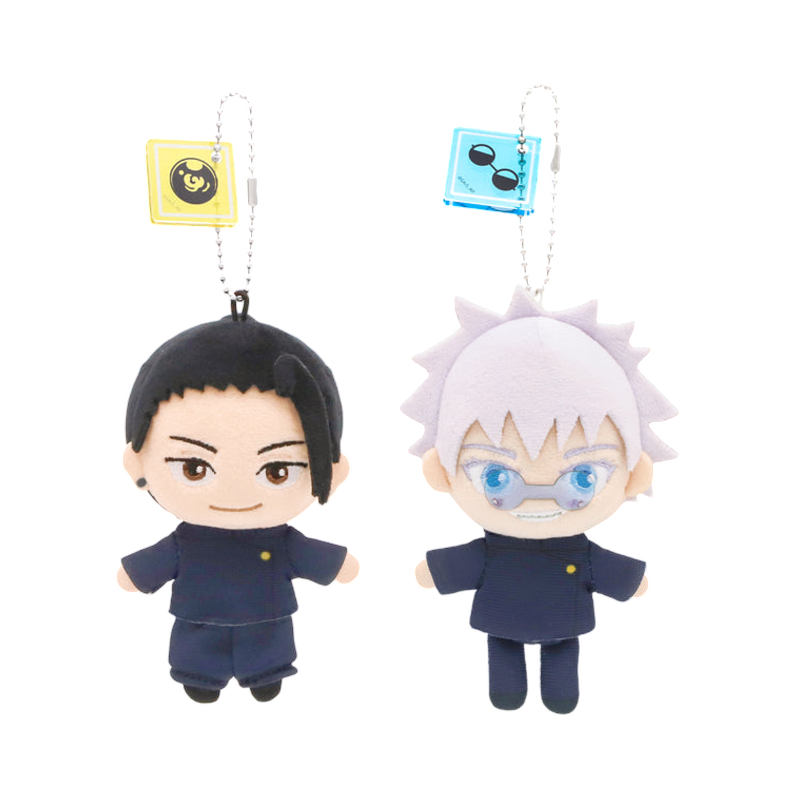 주술회전 유니버셜 스튜디오 재팬 고죠 사토루 게토 스구루 마스코트 키체인 세트(Jujutsu Kaisen Universal Studios Japan Gojo Satoru Geto Suguru Mascot Keychain Set) - 1