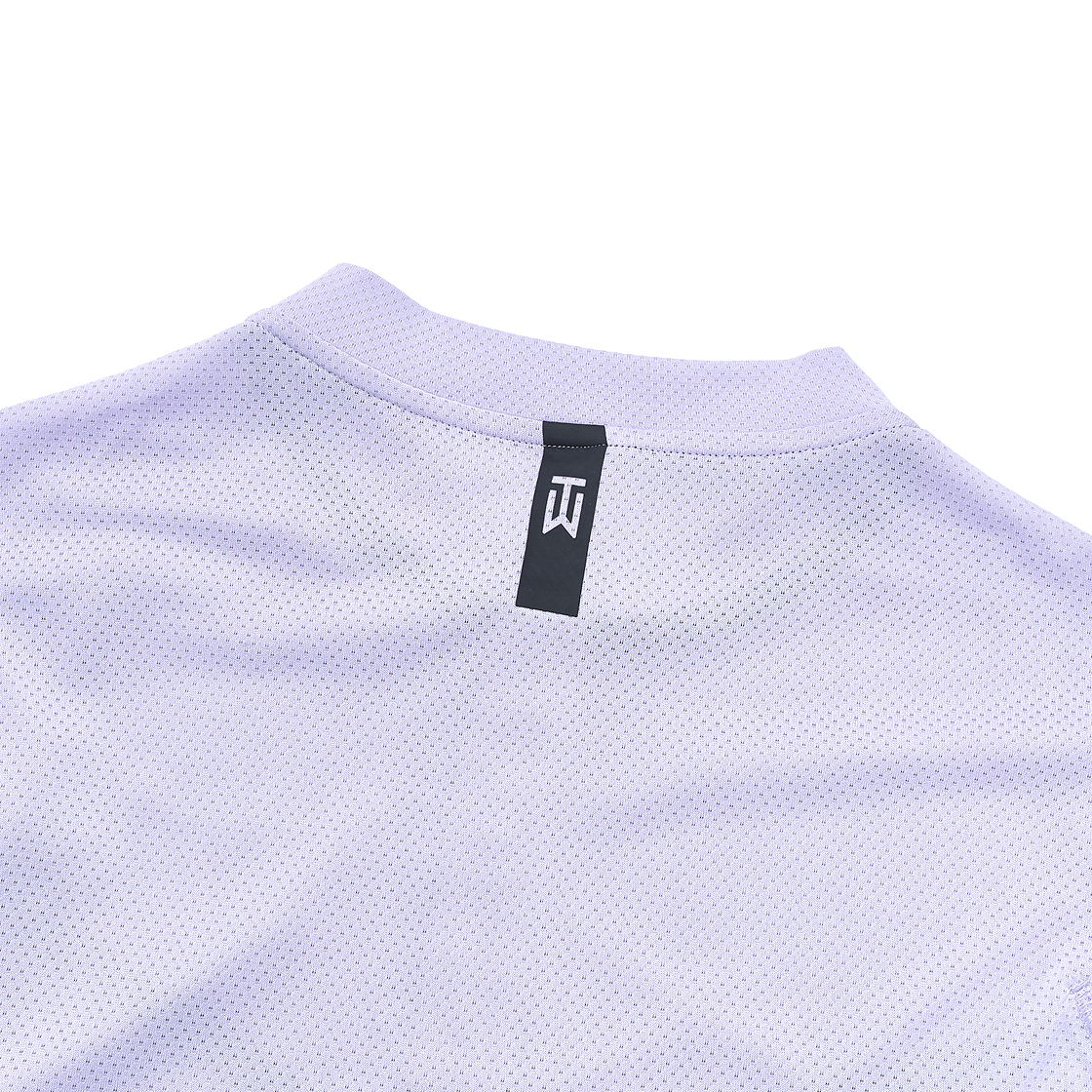 나이키 드라이핏 ADV 타이거 우즈 프린티드 골프 폴로 퍼플 - 아시아(Nike Dri-Fit ADV Tiger Woods Printed Golf Polo Purple - Asia) - 4