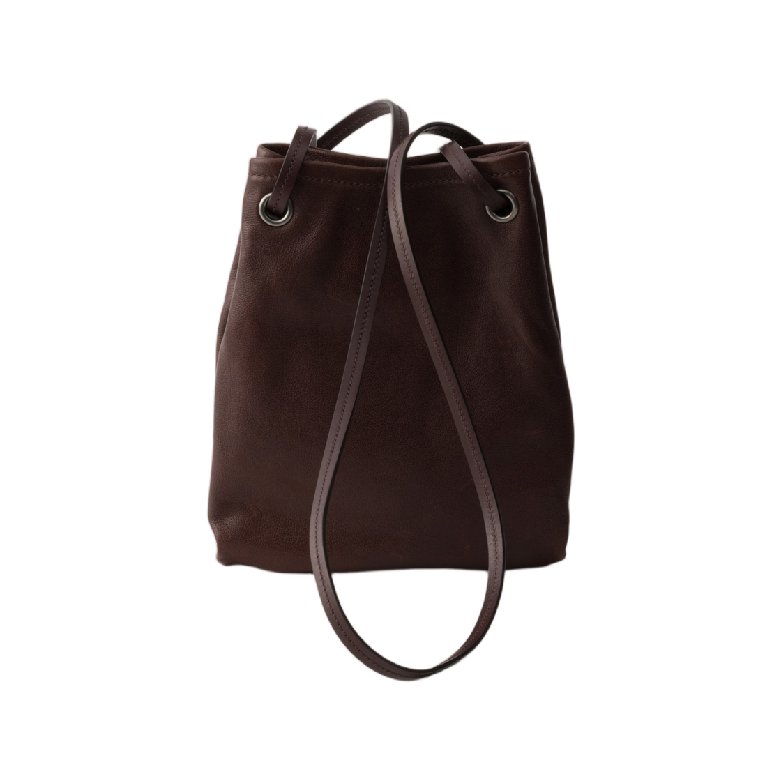 프라다 레더 미니 숄더백 코코아 브라운(Prada Leather Mini Shoulder Bag Cocoa Brown) - 2