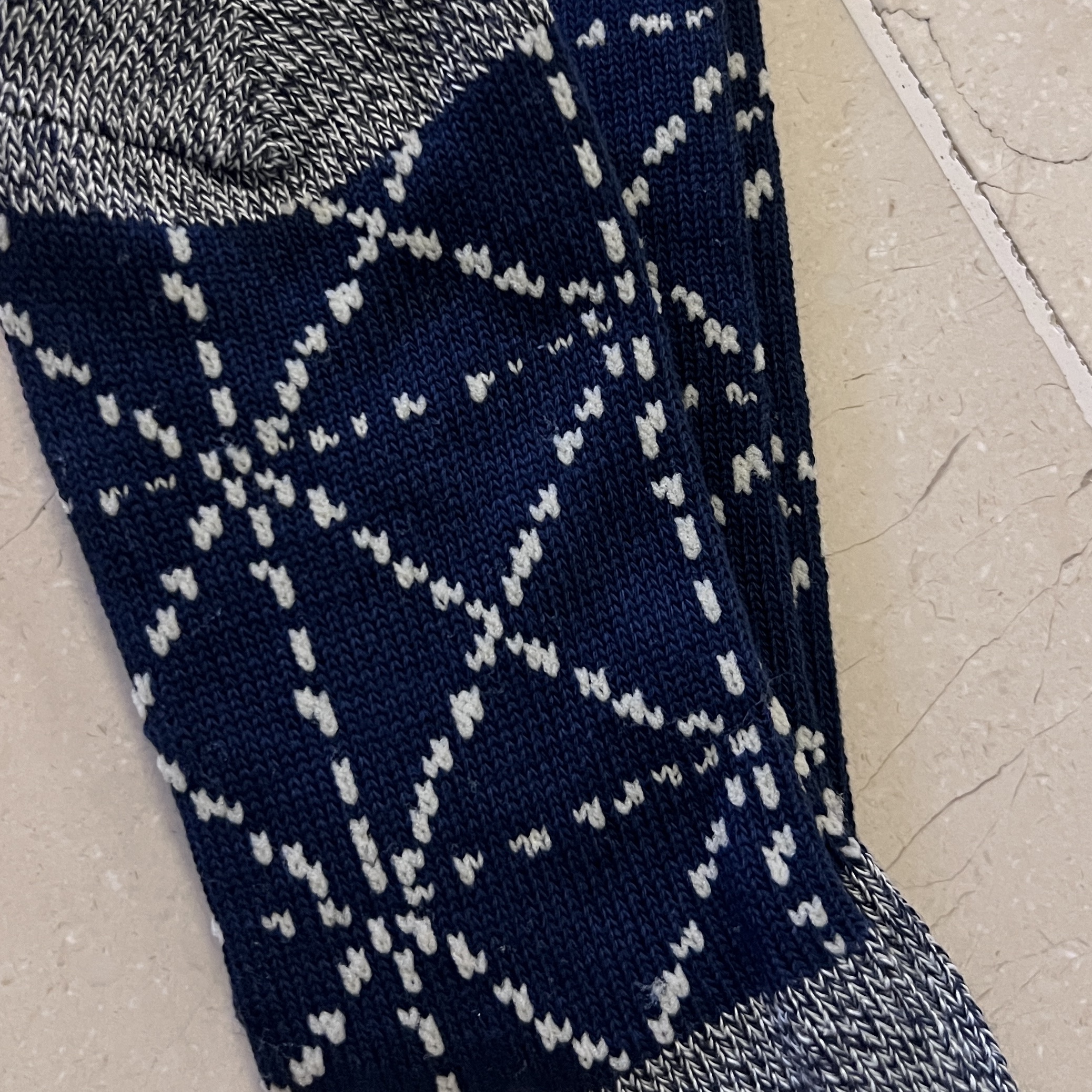 Kapital 84 Sashiko Socks Navy 착용 스타일
