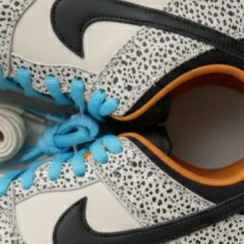 Nike SB Dunk Low Pro Electric Phantom and Black 착용 스타일