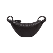 Lemaire Small Croissant Bag Soft Nappa Leather Dark Chocolate