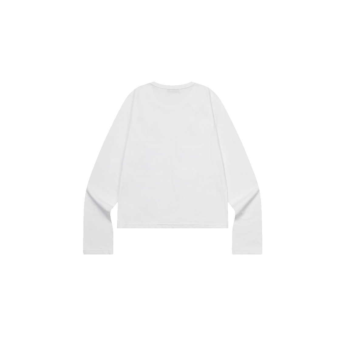 무센트 러브릿츠 미니 하트 로고 긴팔 티 (2컬러) 화이트(MUCENT Lovrits Mini Heart Logo Long Sleeve T (2Color) White) - 2