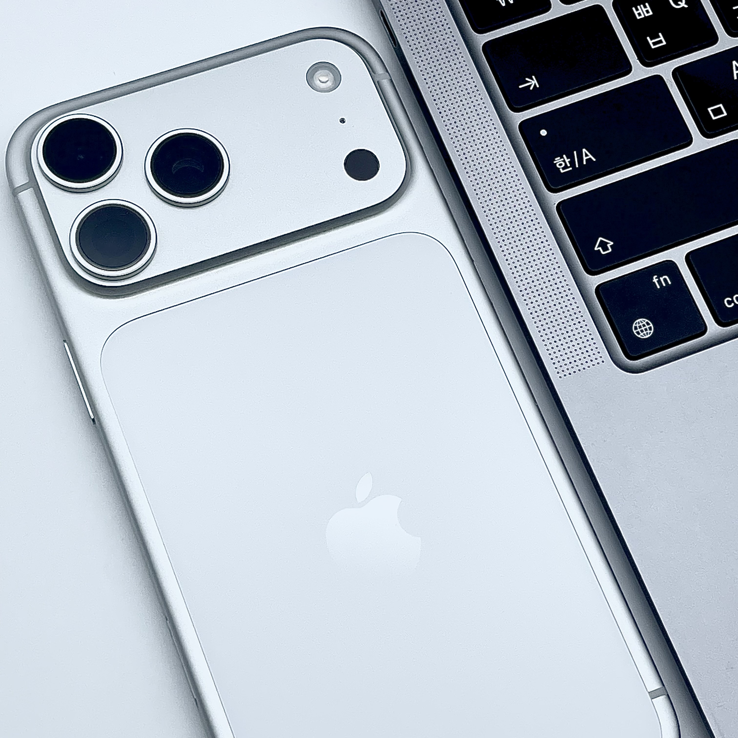 Apple iPhone 17 Pro Max 256GB Silver 착용 스타일 - 3