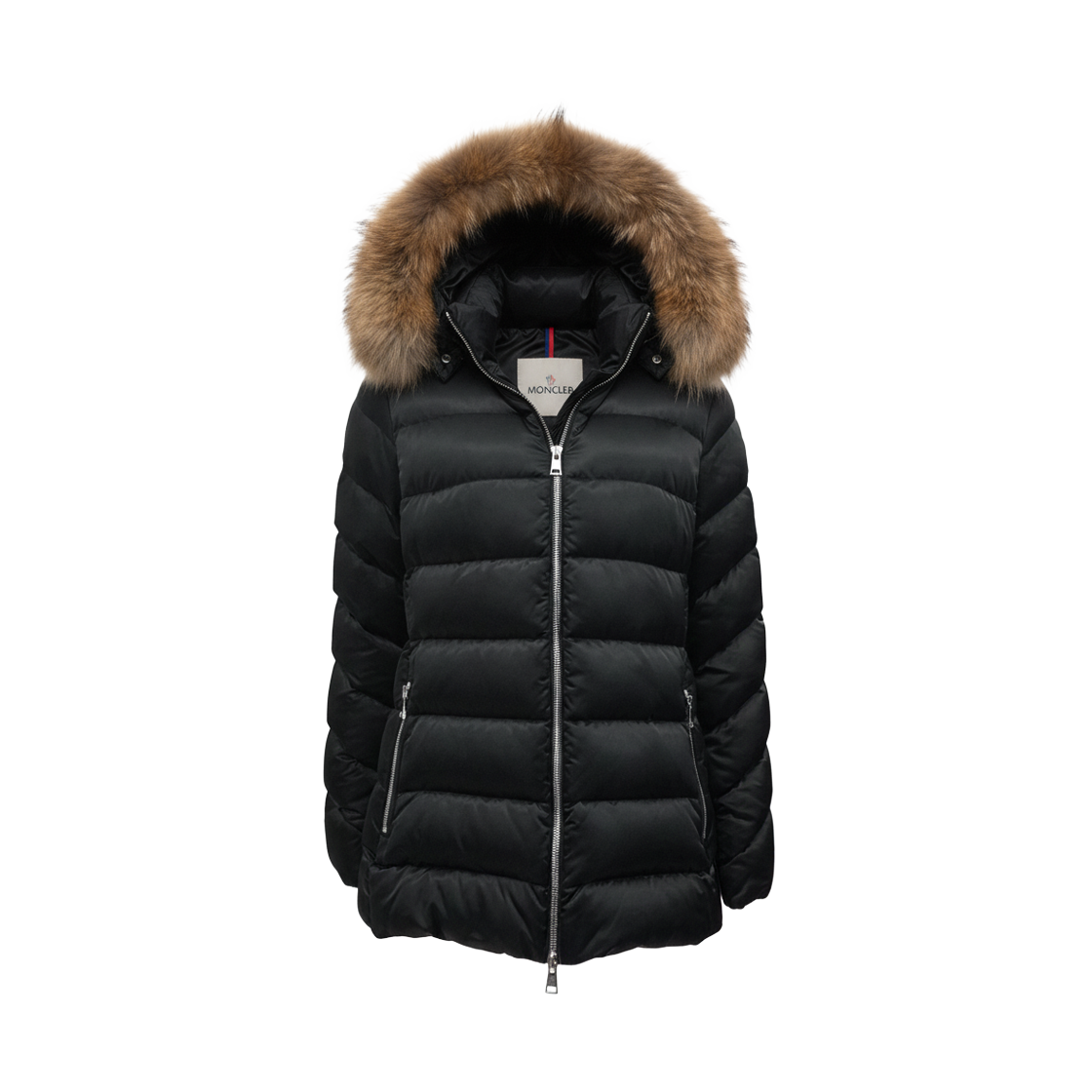 ITC6NWE94PU5 Moncler I2-093-1A00117-59685-999 Cupid Down Short Jacket - Black