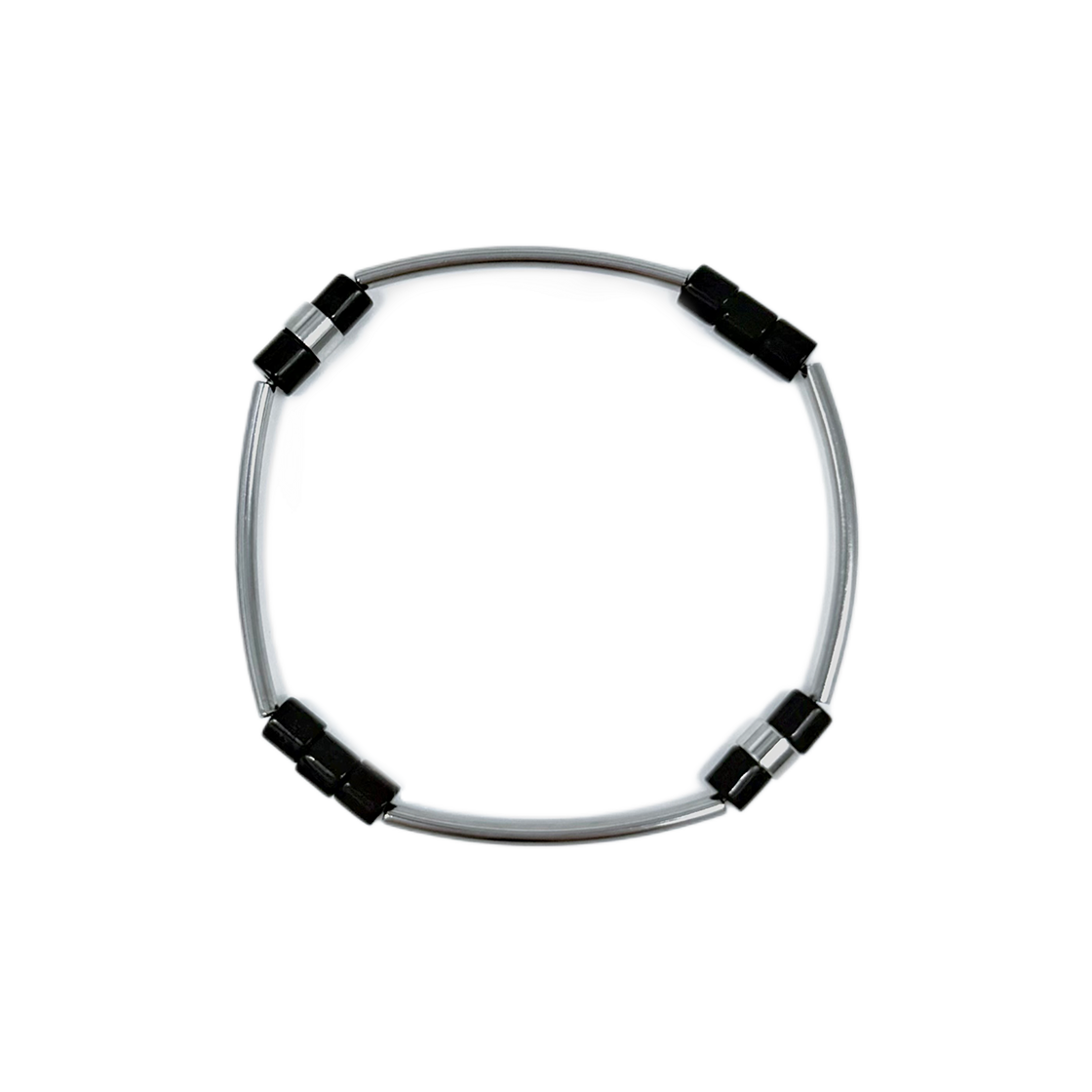 산리 오닉스 파이프 브레이슬릿 픽스드(SANLI Onyx Pipe Bracelet Fixed)