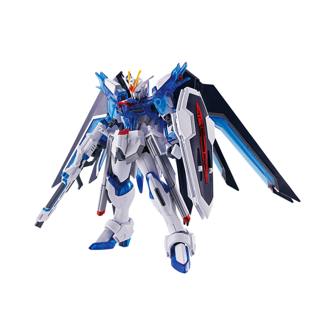 반다이 제일복권 기동전사 건담 건프라 2024 C상 HG 1/144 라이징 프리덤 건담 솔리드 클리어(Bandai Ichiban Kuji Mobile Suit Gundam Gunpla 2024 C Prize HG 1/144 Rising Freedom Gundam Solid Clear)
