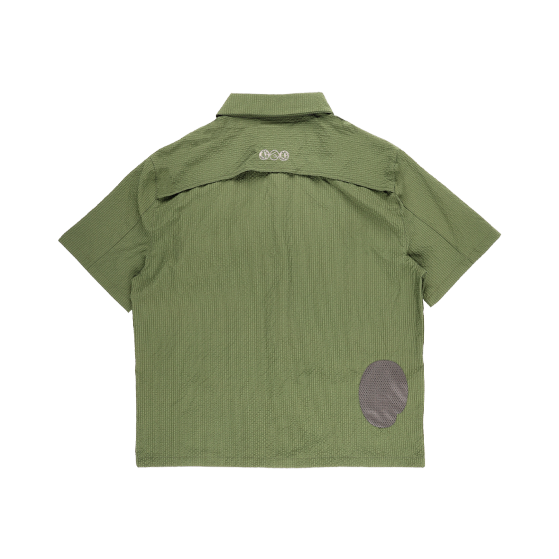 더왈드 패커블 시어서커 하프셔츠 그린(THE WARLD Packable Seersucker Half Shirts Green) - 4