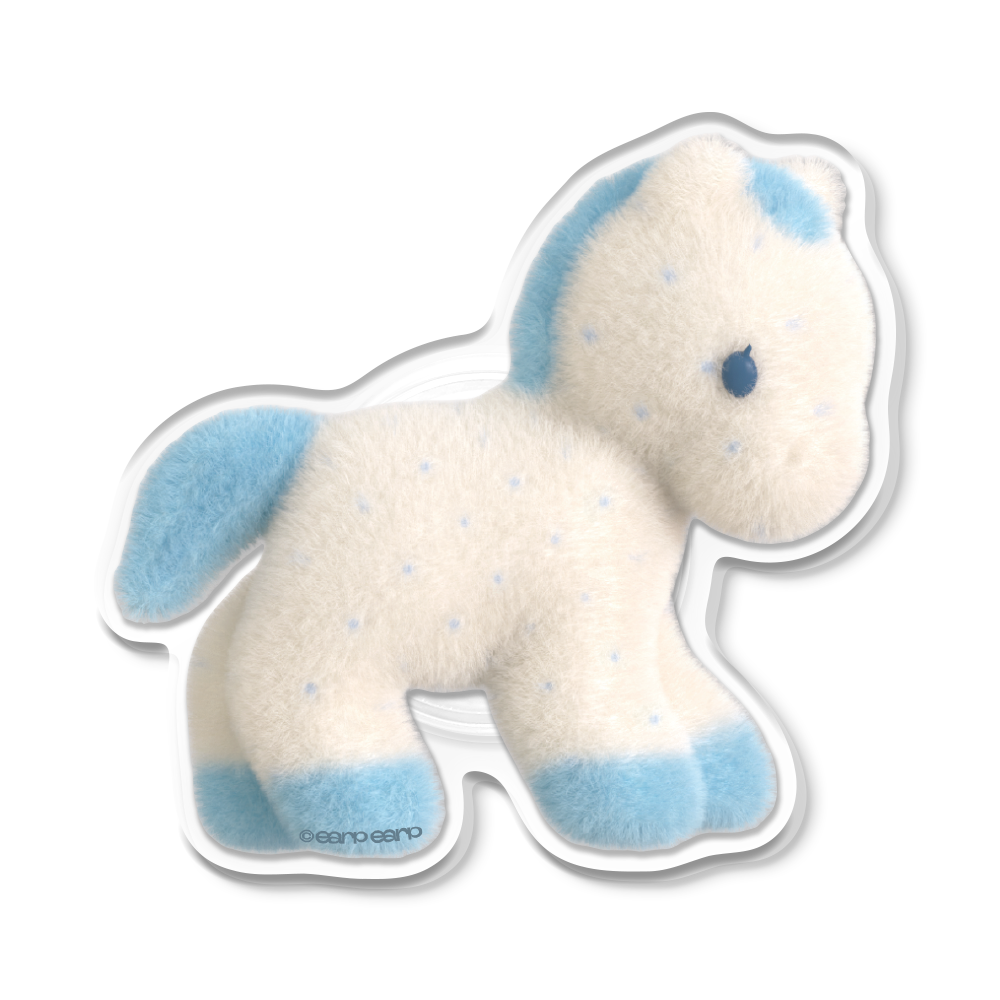 E2601_0052 earpearp Vanilla Soda Pony Acrylic Smart Tok