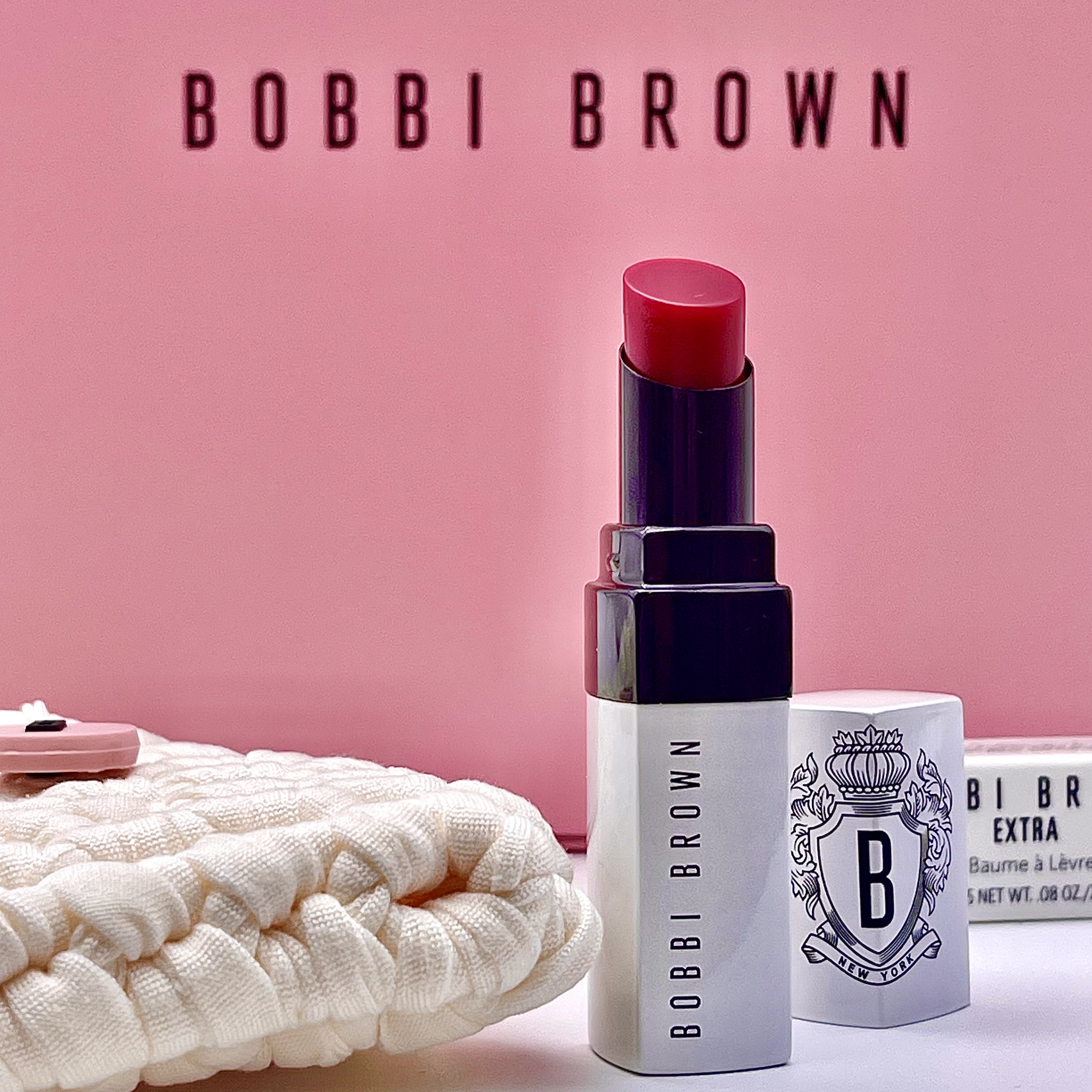 Bobbi Brown Extra Lip Tint Balm Bare Tangerine 착용 스타일 - 1