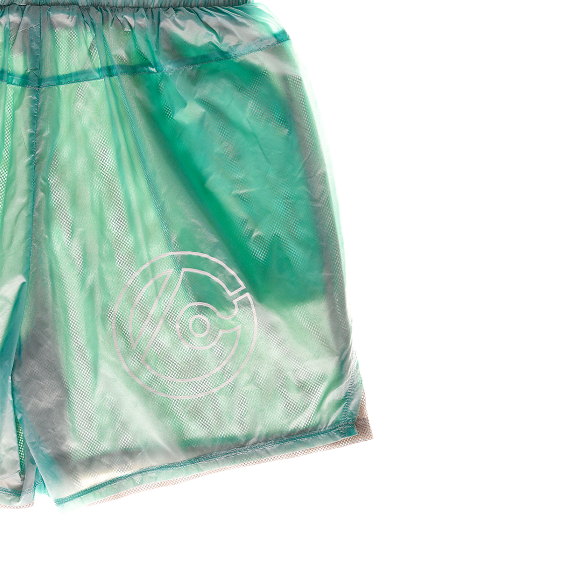 더왈드 오파크 메쉬 레이어드 쇼트 팬츠 민트(THE WARLD Opaque Mesh Layered Short Pants Mint) - 4