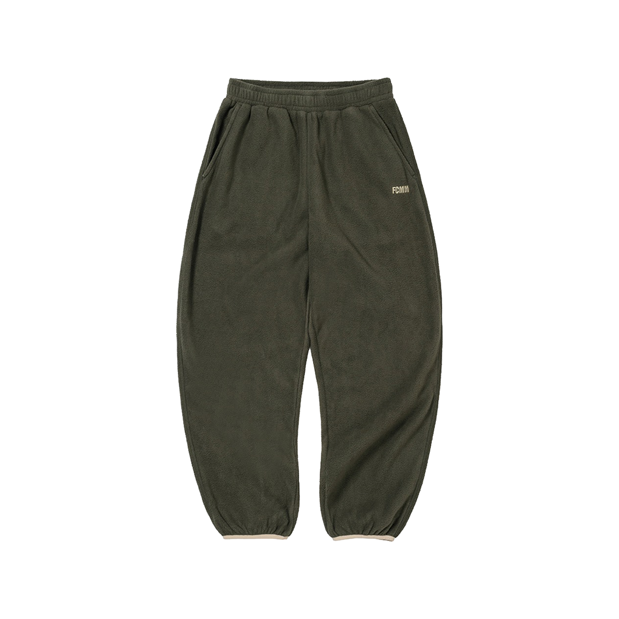 에프씨엠엠 스포츠 마이크로 플리스 조거팬츠 카키