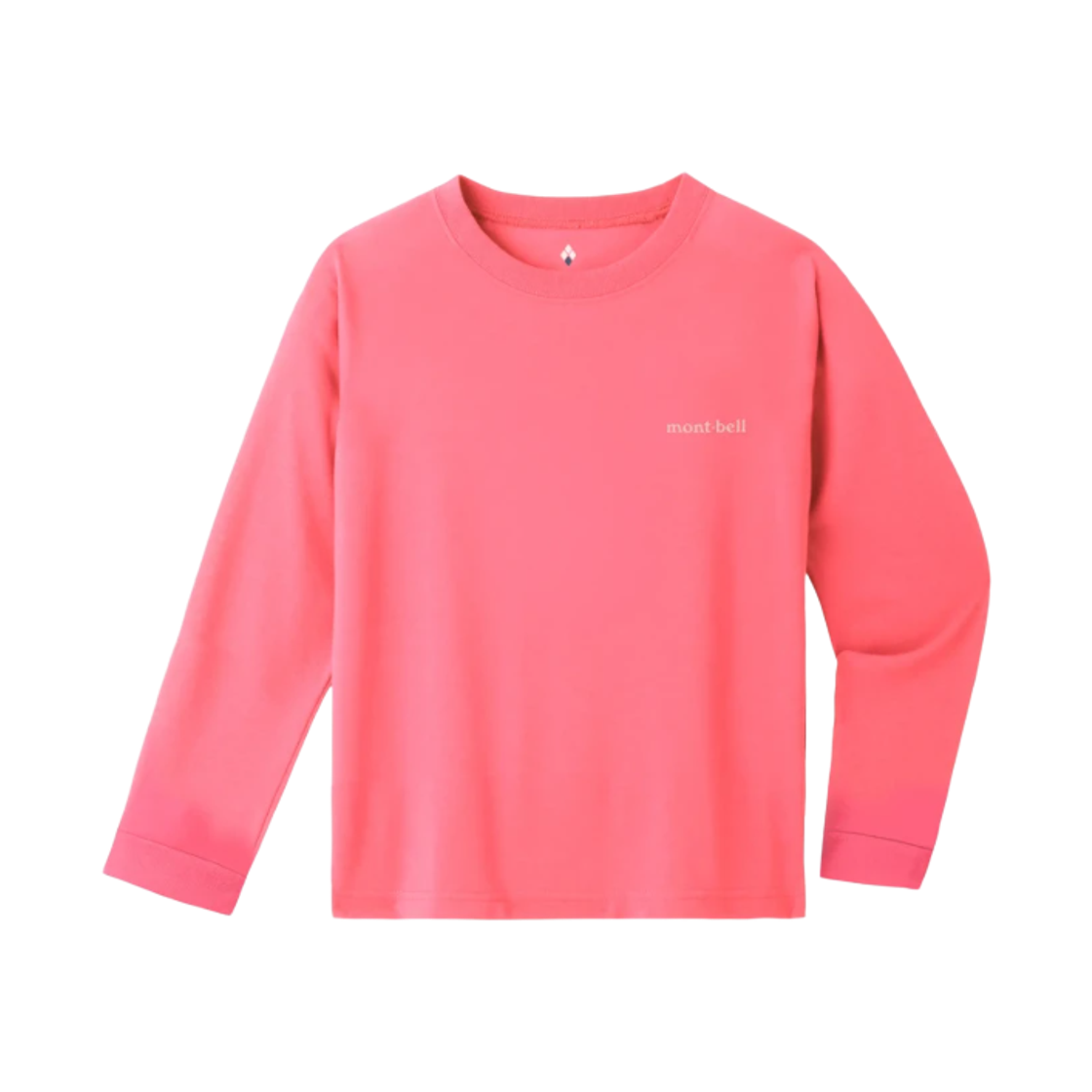 1114901 (Kids) Montbell Wickron Long Sleeve T-Shirt Pink