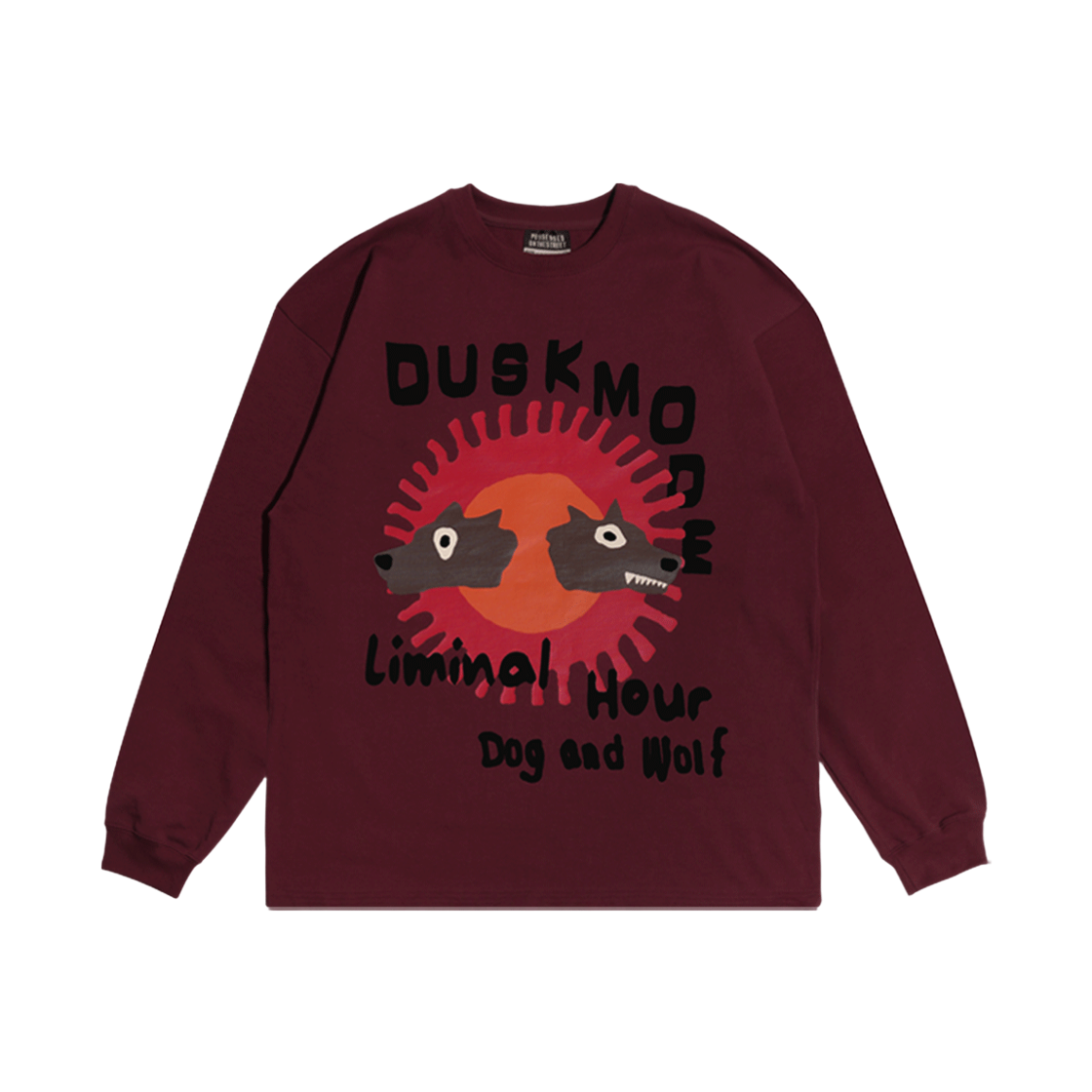 퍼츠 더스크 모드 롱슬리브 버건디(POTS Dusk Mode Long Sleeve Burgundy)