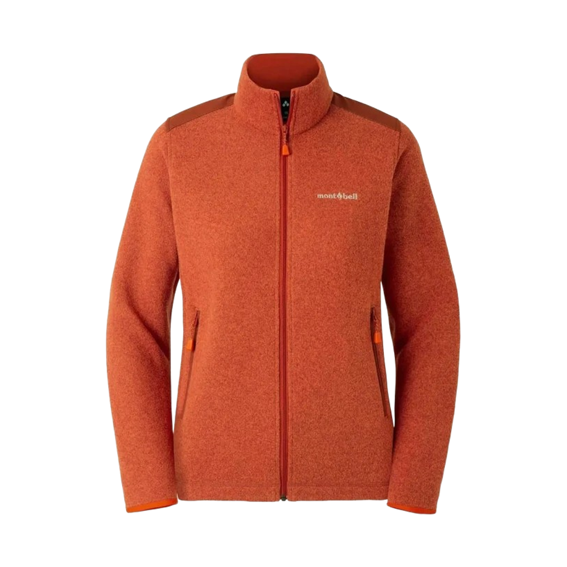 2306178 (W) Montbell Climaplus Knit Jacket Orange